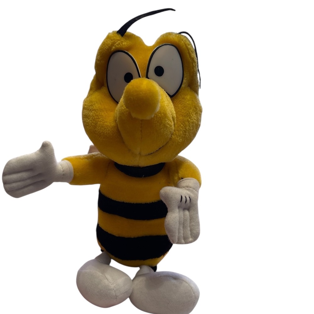 Vintage Maya The Bee Plush Stuffed Animal Liberty Toy 1995 Collectible